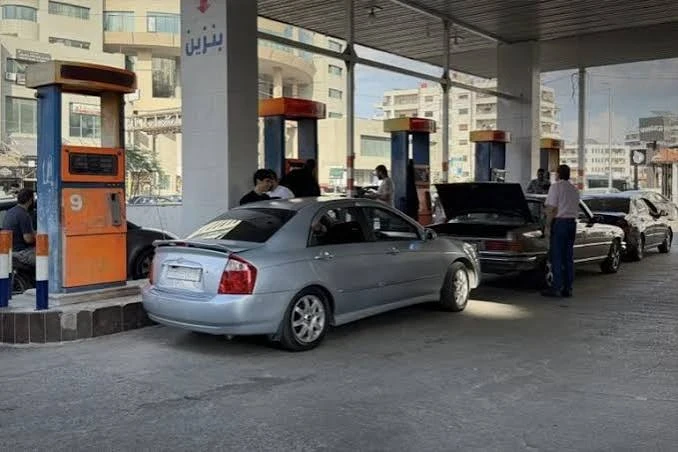 محطة تزويد بنزين في سوريا