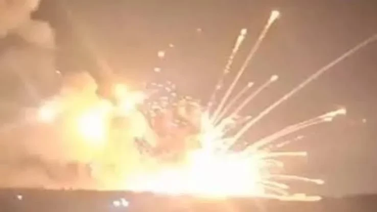 انفجار في مستودع ذخيرة في ريف حلب