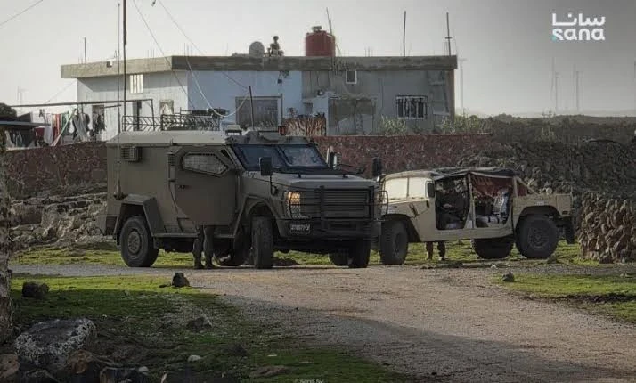 توغل دولة الاحتلال في ريف القنيطرة