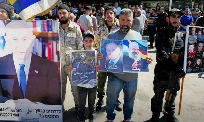 اتباع الهجري يتضامنون مع اسرائيل