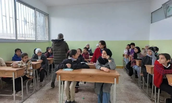 مدرسة اناث في سوريا