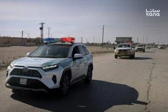 قوات أمنية سورية على طريق طرطوس